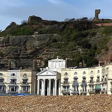 Period Sea View Flat In Hastings Apartment Bagian luar foto